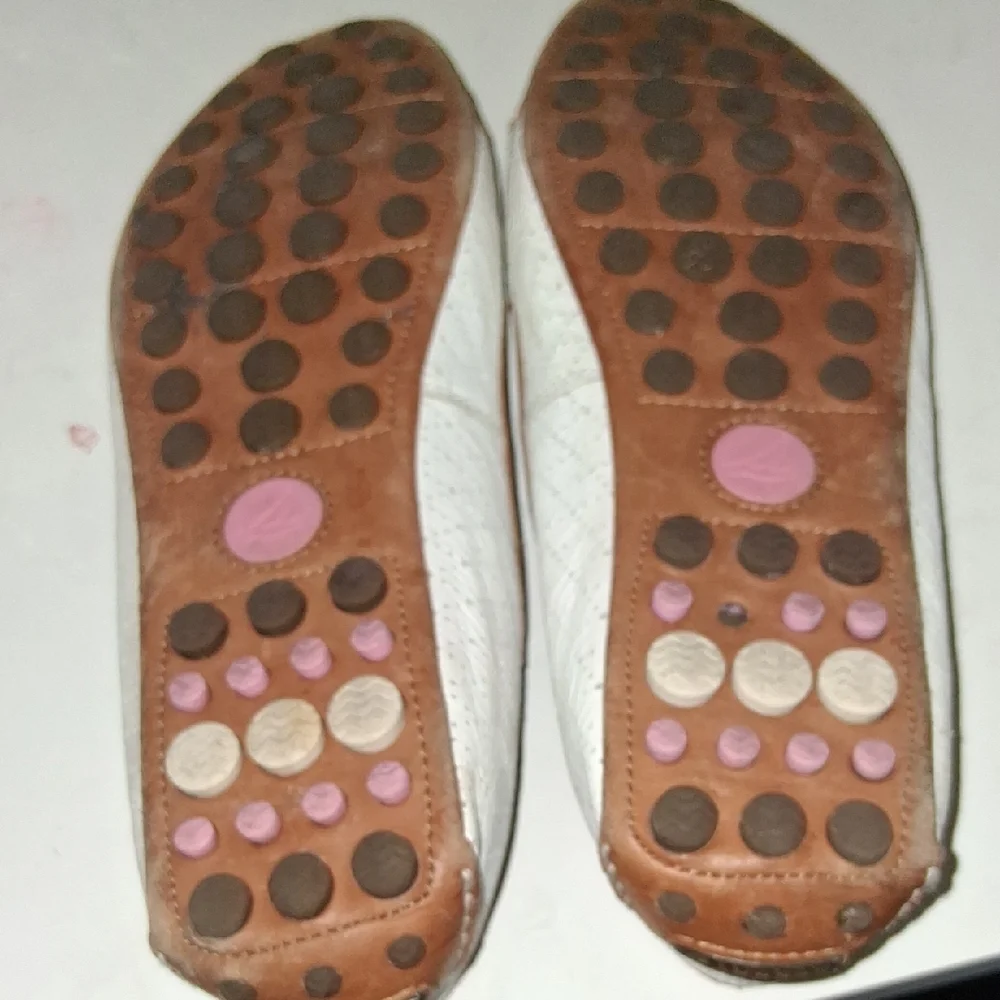 Sperry Women's White and Brown Flats - Picture 5 of 5